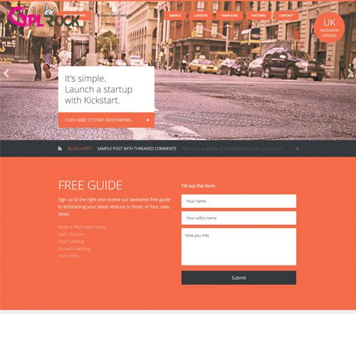 StudioPress Kickstart Pro Genesis WordPress Theme