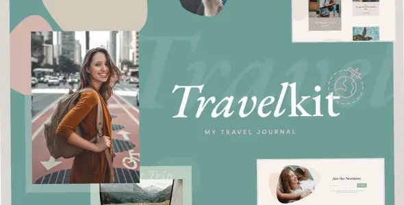 TravelKit – Journal & Blog Template Kit for Elementor
